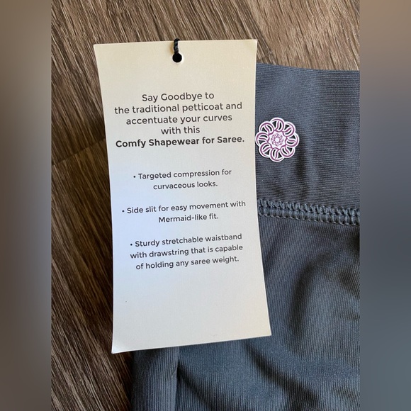 DERMAWEAR SKIRT Women's Blended Fabric Saree Shapewear - Picture 11 of 13